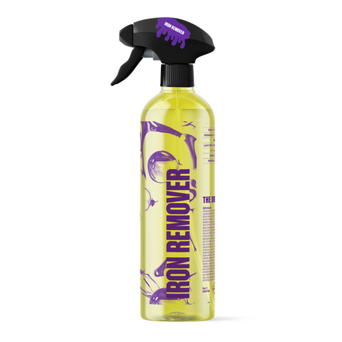 Liquid Rebel Iron Remover – deze velgenreiniger verwijdert hardnekkige ijzerdeeltjes van lak en velgen. Veilig voor alle oppervlakken, ook voor velgen met keramische remmen