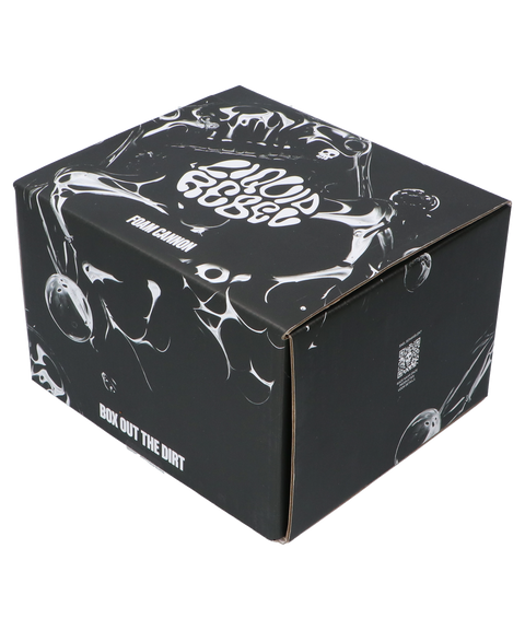 Liquid rebel foam cannon pro doos . op dit foam cannon kunnen adapters geplaatst worden van karcher , bosch , kranzle , ava , maktita , M22 , 1/4 quick connector , parkside en nilfisk .