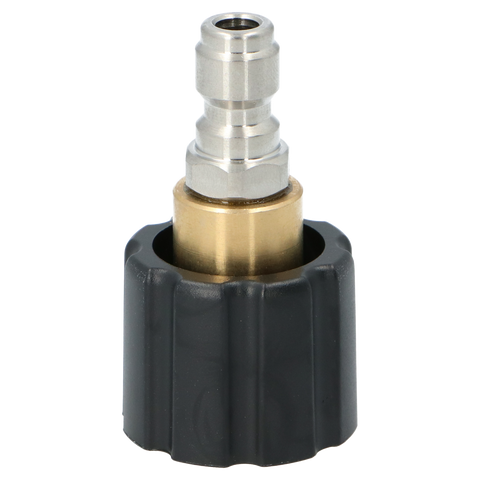 Foam cannon 1/4" quick connect connector van Liquid Rebel, compatibel met MJJC Foam Cannon Pro V2, voor eenvoudige aansluiting op hogedrukreinigers