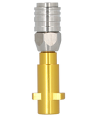 Liquid Rebel Kärcher naar 1/4 inch Quick Connect adapter van messing en RVS voor hogedrukreiniger