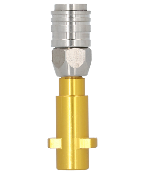 Liquid Rebel Kärcher naar 1/4 inch Quick Connect adapter van messing en RVS voor hogedrukreiniger
