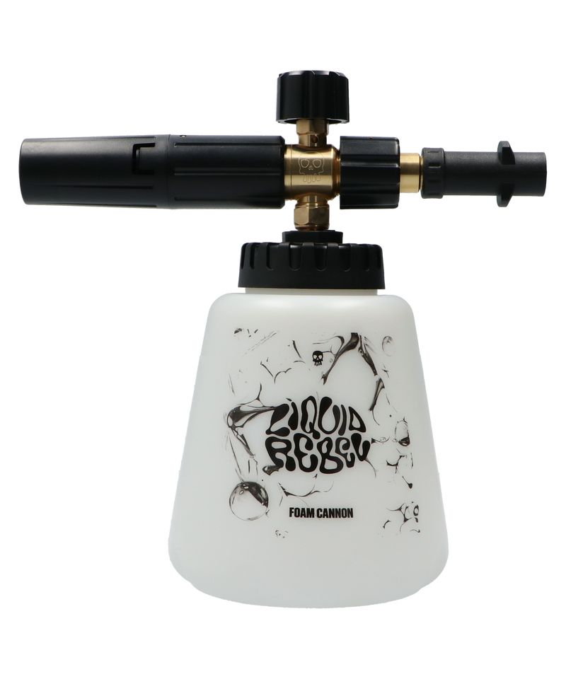 Liquid Rebel Foam Cannon – Krachtige schuimlans voor ultieme autowaservaring. Creëer een dikke schuimlaag met onze Snow Foam voor diepgaande reiniging en bescherming