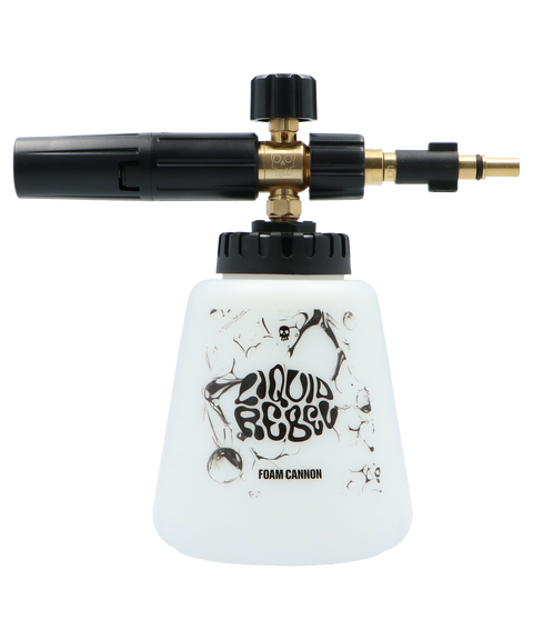 Makita - Bosch Connector Foam Cannon – "De Makita connector maakt het gemakkelijk om je Liquid Rebel Foam Cannon, gebaseerd op de MJJC Pro V2, te koppelen aan een Makita hogedrukreiniger voor maximale schuimkracht.